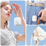 Airpods Pro 2Nd/1St Generation Case Cover, Compatible With Airpods Pro Case 2Nd Gen Usb C Charging Port, Clear Soft Transparent Military Grade Shockproof Case, Clear White