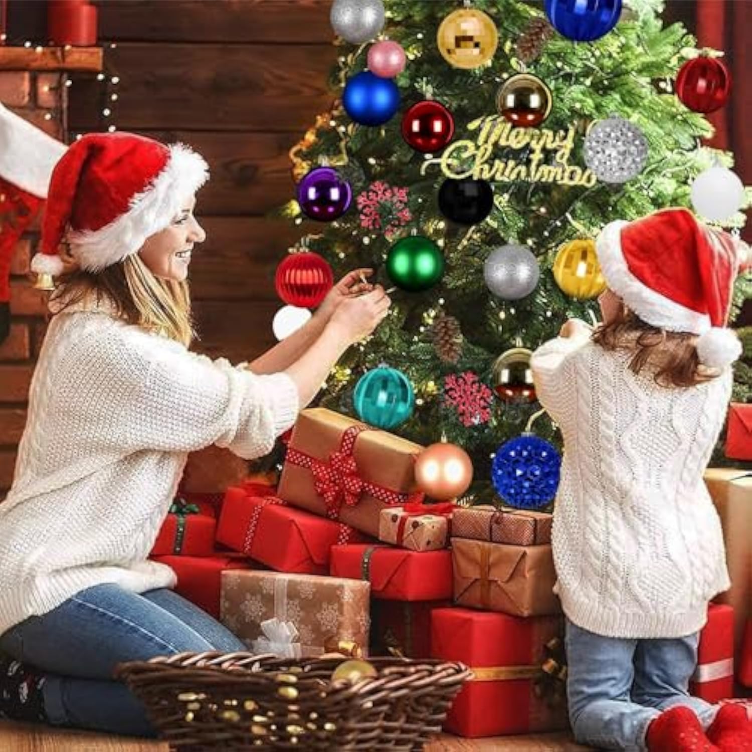 Extra Large Size Outdoor Christmas Ornaments, Oversized Huge Big Shatterproof Xmas Christmas Plastic Balls For Outside L