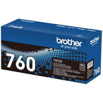 Brother Genuine Tn760 High Yield Black Toner , (For Use With Mfc-L2710Dw Mfc-L2750Dw Hl-L2350Dw Hl-L2370Dw Hl-L2395Dw Hl-L2390Dw Dcp-L2550Dw Printers)