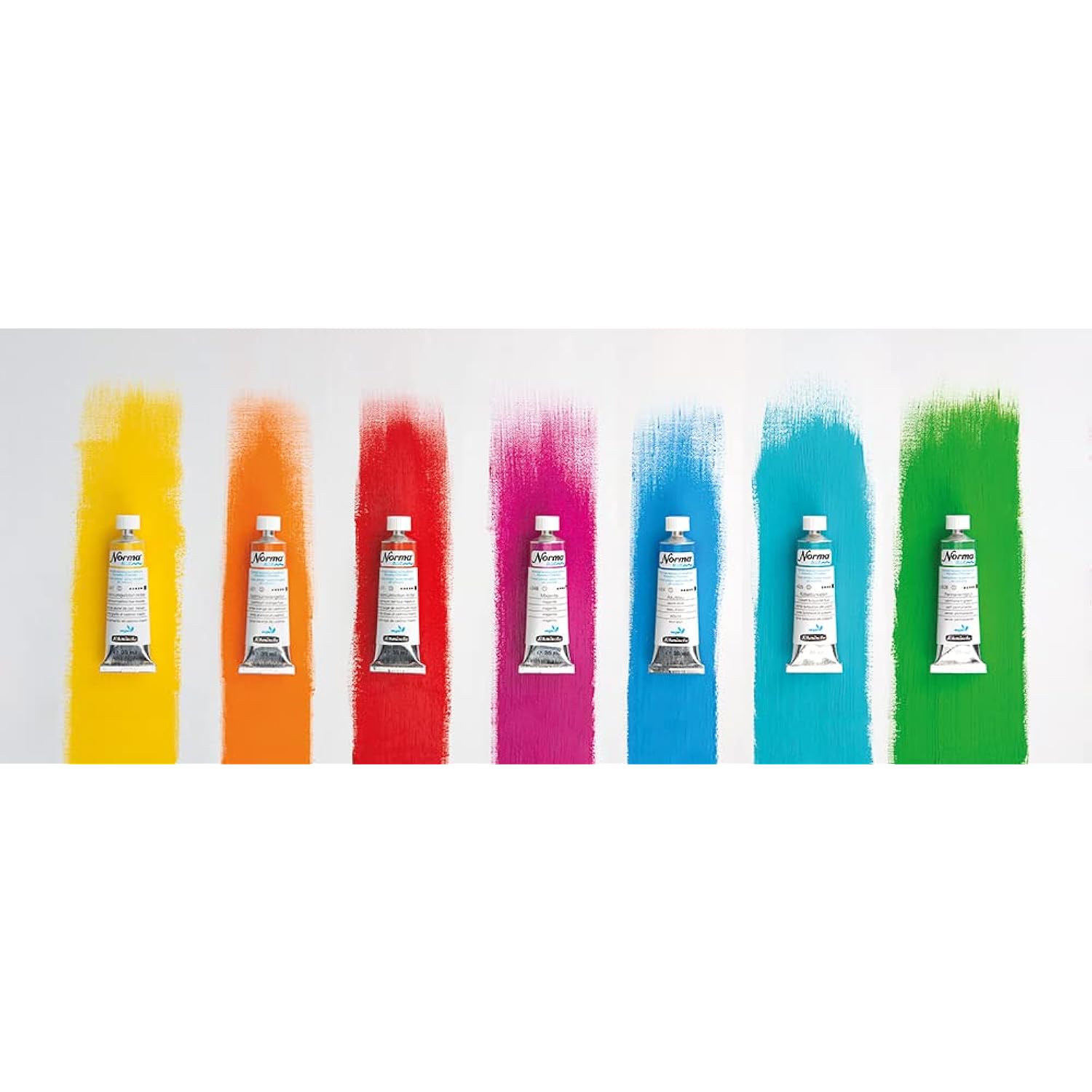- Norma Blue, 21220009, Finest Water-Based Artists' Oil Colors, Highly Pigmented, Lightfast, Vegan, Burnt Ochre Light, 35 Ml