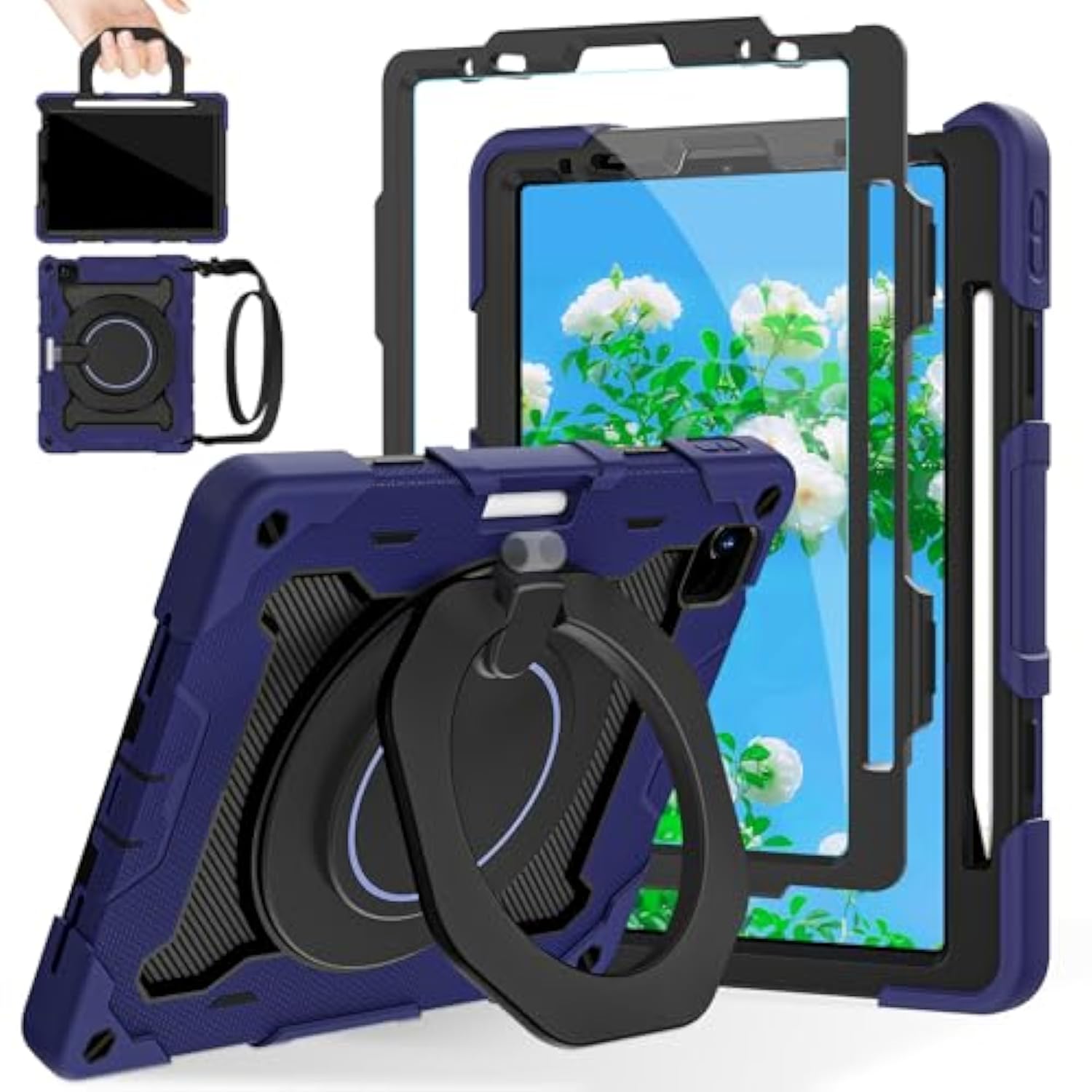 For Ipad Air 5Th Generation Case 2022 / 4Th Gen 2020 10.9 In With Screen Prote