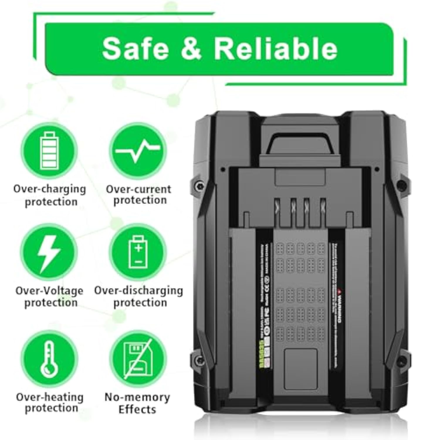 56V 3.5Ah Replacement Battery for Ego 56V Power+ Tools and Batteries