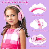 Comfort+ Kids Headphones With Microphone And Volume Control, Boys Girls Studen