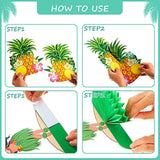 10 Pieces Hawaiian Luau Honeycomb Table Centerpiece Tiki Honeycomb Cen