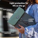 – Laptop Bag 14 Inch Case - Universal Laptop Sleeve – Water Resistant Durable Cover - Sage