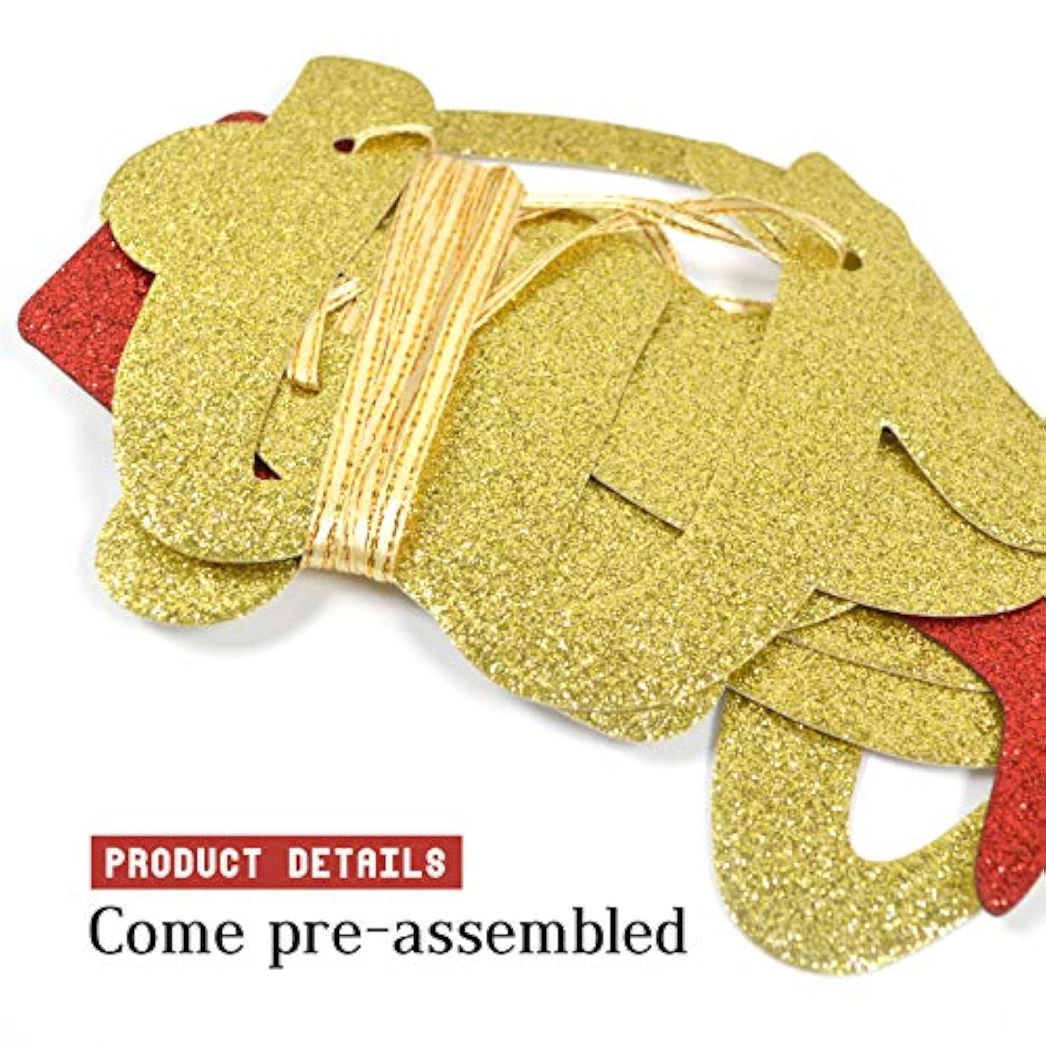 Glitter Wine Time Banner - Wine Tasting Party & Whisky Themed Birthday Party Decor