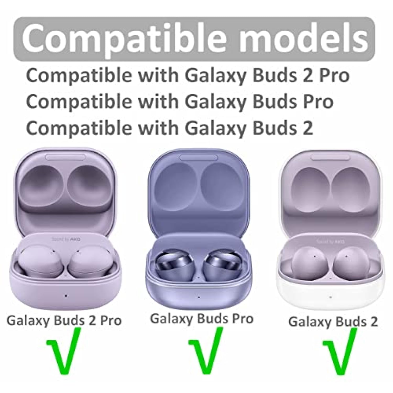 6 Pairs Galaxy Buds 2 Pro/Galaxy Buds 2 Memory Foam Ear Tips Buds, S/M/L Reduce Noise Fit In Case Comfortable No Silicone Pain Compatible With Samsung Galaxy Buds 2 / Galaxy Buds 2 Pro - Black