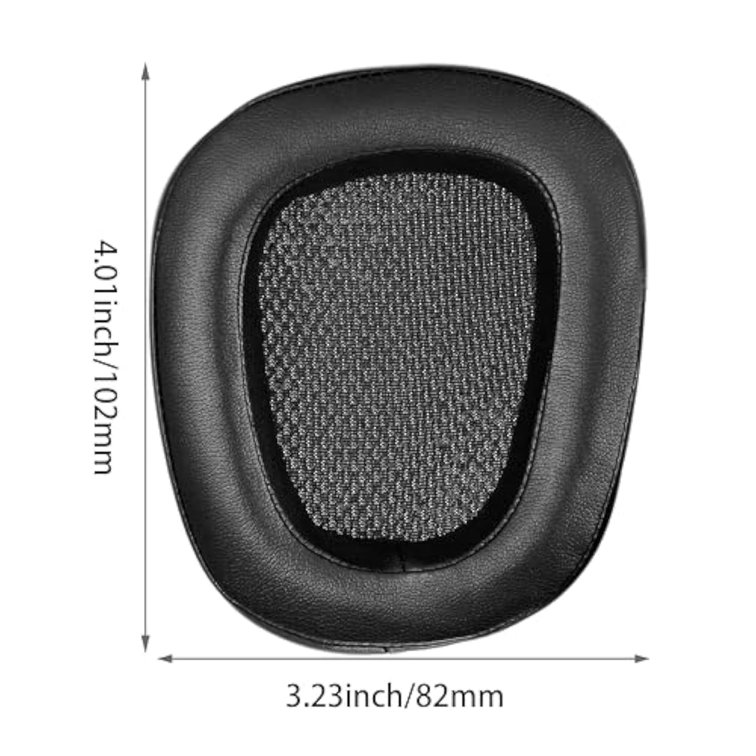G933 Replacement Ear Pads Compatible With Logitech G933 G935 G633 Wireless Headphones, Earpads Cushions With Soft Protein Leather And Memory Foam (Black)