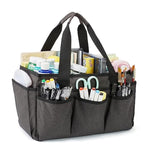 Craft Bag, Art Organizer Tote Bags For Supplies, Carrying Bag With Handle For Multi-Purpose, Craft Organizers And Storage (Grey)