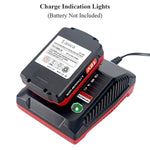 18V 3.0A Fast Battery Charger Pcxmvc Replacement For Porter-Cable 18-Volt Pc18B Nicd, Nimh & Lithium Cordless Tool Battery Packs Pc18Bl Pc18Blex Compatible With Porter Cable 18V Charger Pcmvc