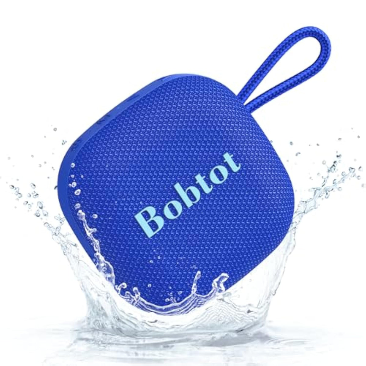 Portable Speaker Wireless Bluetooth Speakers - Waterproof Speakers With 16 Hours Of Playtime, Loud Stereo Sound, Built-In Mic, Tws, Mini Outdoor Speaker With Carry Lanyard, Blue