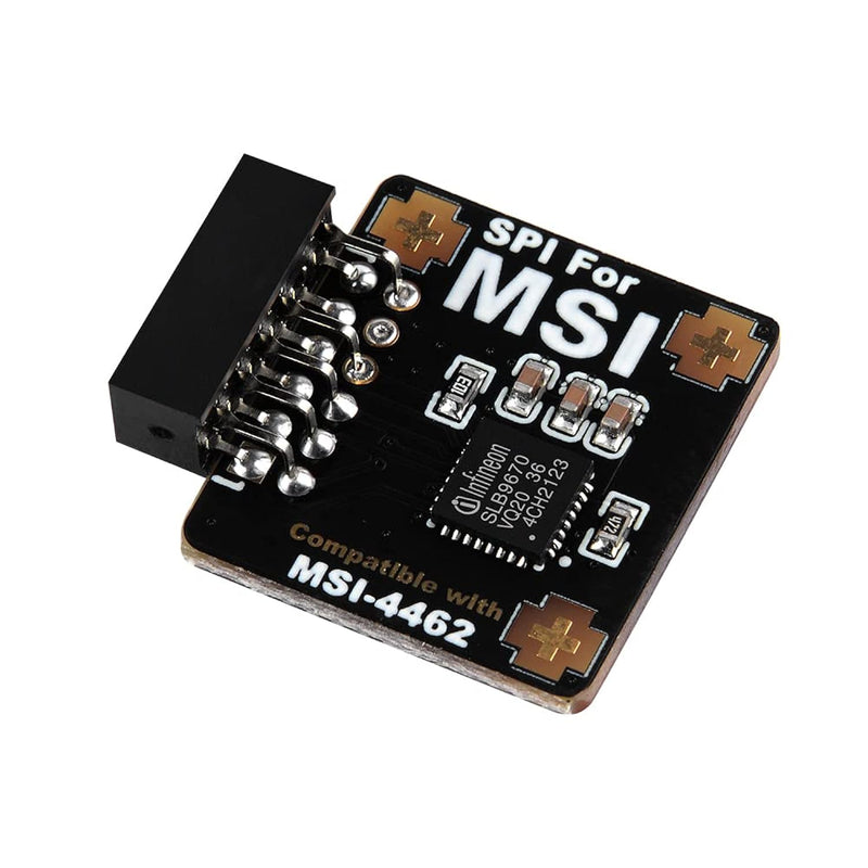 Tpm2.0 Module Tpm Spi 12Pin Module With Infineon Slb 9670 For Msi Motherboard