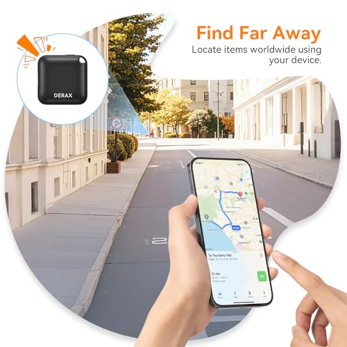 Bluetooth Tracker 4 Pack - Usb-C Rechargeable Tracker Tag Compatible With Find My Device, Works With Ios And Android, Anti Lost Item Finder For Keys Wallet Luggage Backpack, Black