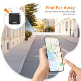 Bluetooth Tracker 4 Pack - Usb-C Rechargeable Tracker Tag Compatible With Find My Device, Works With Ios And Android, Anti Lost Item Finder For Keys Wallet Luggage Backpack, Black