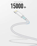 2 Pack Apple MFi Certified Lightning to USB Cable 6FT Fast Charging Cord for iPhone iPad