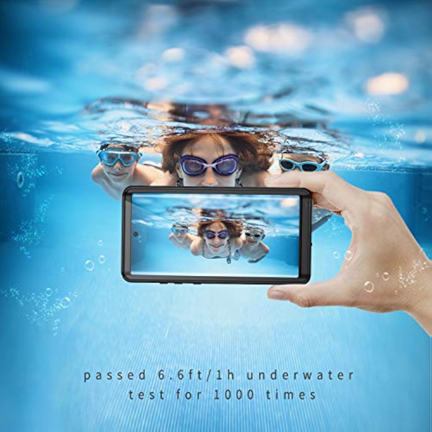 Galaxy Note 10+ Plus Case, Built-In Screen Protector [Compatible With Fingerprint Id], Ip68 Waterproof Dustproof Shockproof Full Body Protective Cover For Samsung Galaxy Note 10+ / Note 10+ 5G