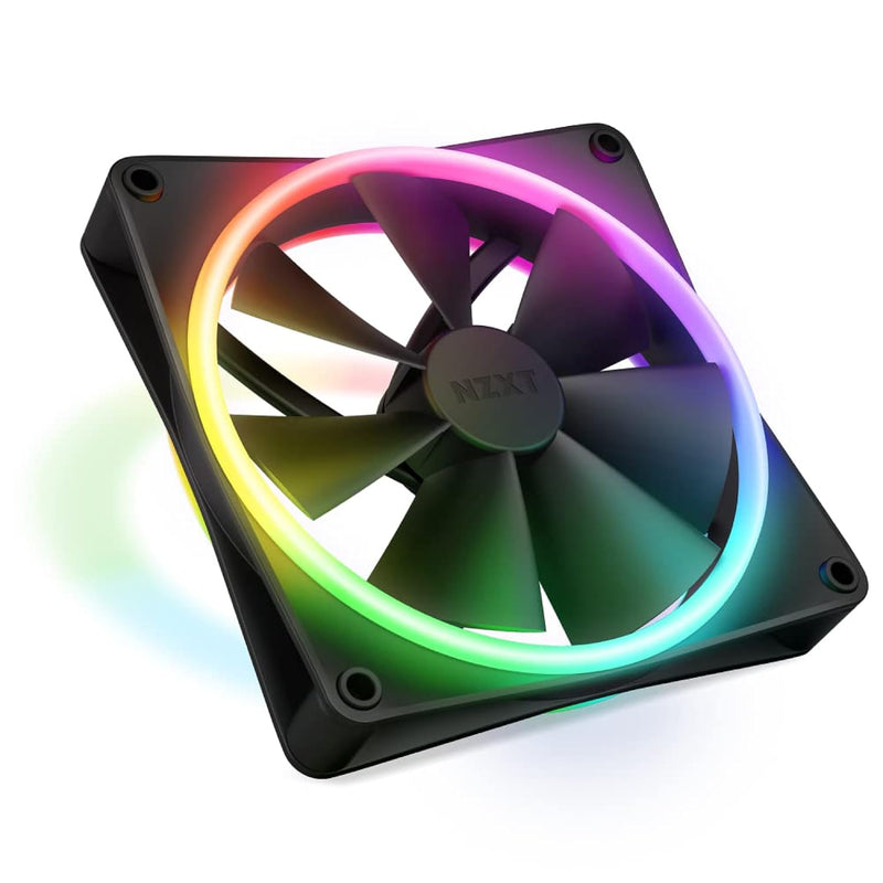 NZXT F140 RGB Duo - 140mm Dual-Sided RGB Fan – 20 Individually Addressable LED