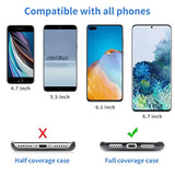 Phone Lanyard- 2-Pack Adjustable Neck Strap, 4× Pad, Nylon Cell Phone Lanyard Compatible With All Smartphone