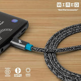 Powerknit Usb-C To Usb-C Fast Charging Cable (2M, Durable Flex Fabric) For Mac
