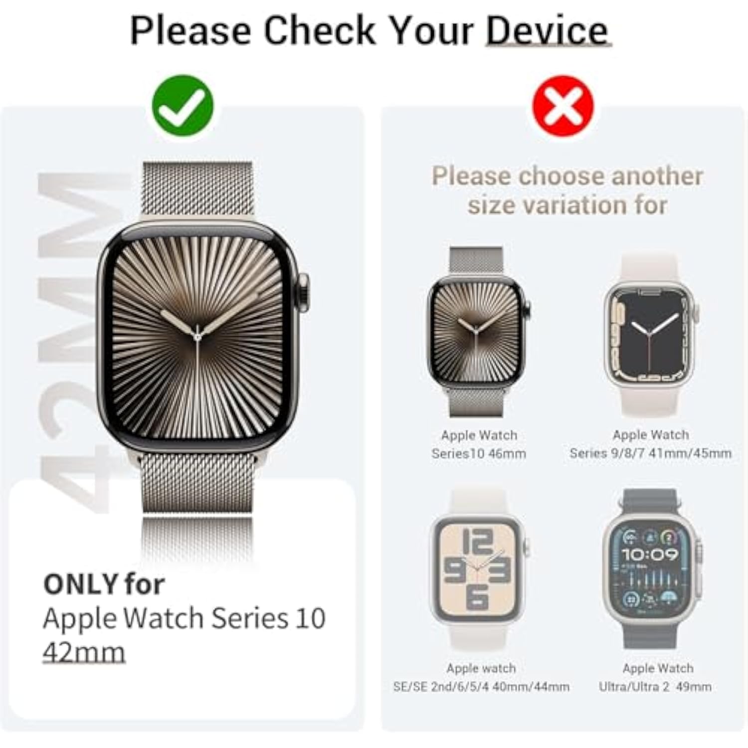 [4 Pack Privacy Screen Protector For Apple Watch Series 10-42 Mm,Premium Tpu Soft Full Coverage Film For Iwatch S10 2024, Anti-Spy Matte Black