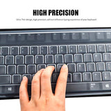 2 Pack Clear Desktop Computer Keyboard Protection Skin