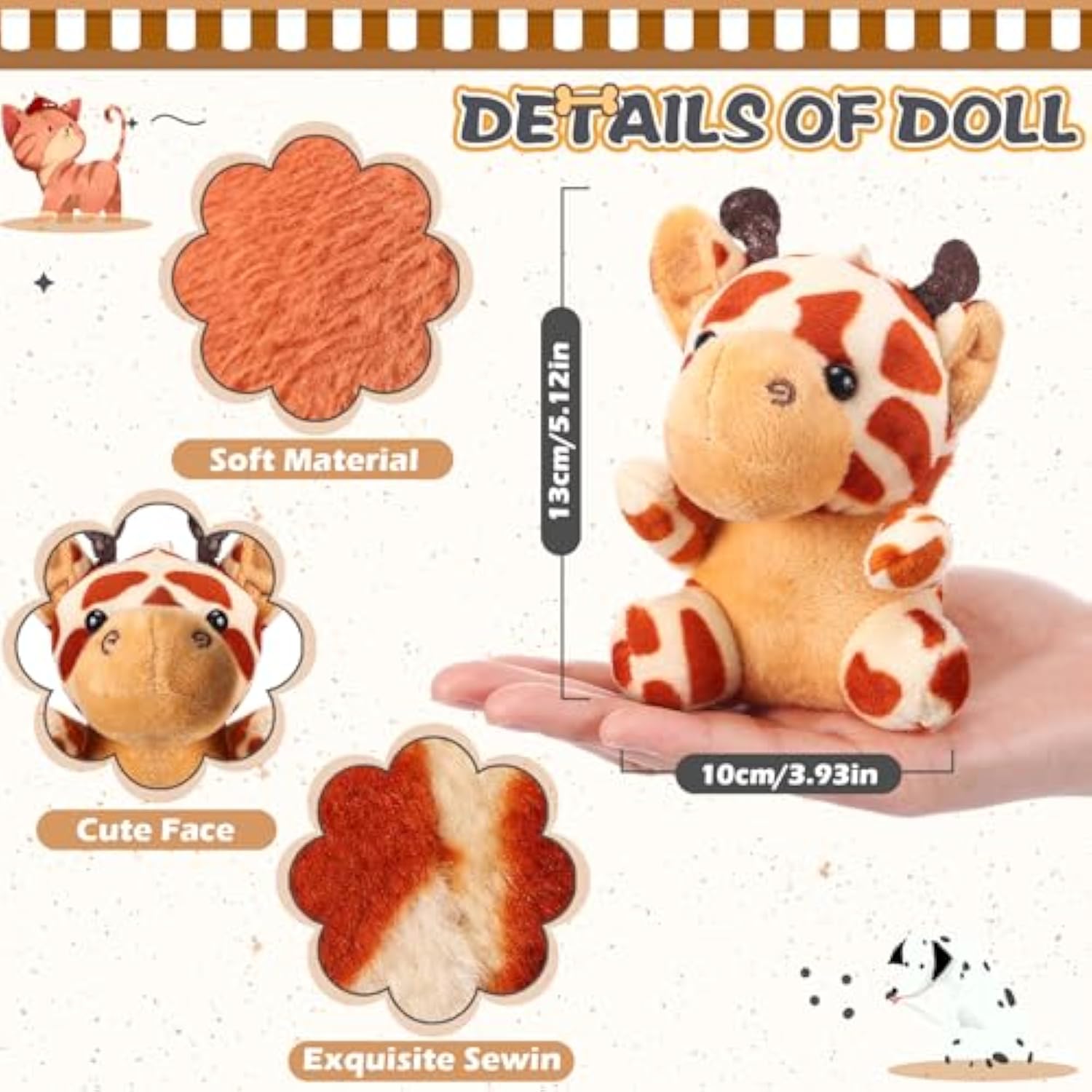 16 Sets Stuffed Animals Bulk Mini Plush Forest Animals Bulk Adopt A Pet Party Favors Jungle Safari Stuffed Toys With Paper Boxes For Pet Theme Birthday Party Favors