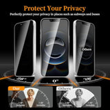 3+3 Pack Privacy Screen Protector For Iphone 16E?3 Anti-Spy Tempered Glass Film+3 Camera Lens Protector, Anti-Scratch, 9H Hardness?Compatible Phone Cases?High Definition