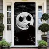Holiday Door Cover & Porch Banner – Halloween Front Door Decoration, Christmas/Xmas Home Décor, Festive Holiday Party Supplies