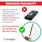 (8-Pack) Screen Protector Compatible with Samsung Galaxy Watch 7 (44mm) Screen Protector [Flexible Clear Film] Case Friendly Accessories