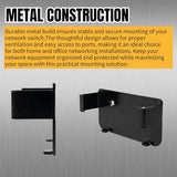 Metal Wall Mount Compatible With Tp-Link Tl-Sg105 Metal Switch Mount - Durable Desktop/Wall Bracket For Tl-Sg1005P Tl-Sg105 Tl-Sg105S-M2 Tl-Sg105E