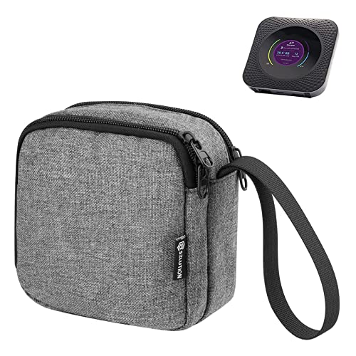 Travel Case Comaptible With Netgear Nighthawk M7 M5 M6 Pro 5G Mobile Hotspot With Wifi 6 (Mr5200, Mr5100, Mr6500) M1 Mobile Hotspot 4G Lte Router Mr1100 Storage Bag - Case Only