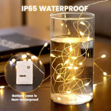 15 Pack String Lights, 7Ft 20 Led Waterproof Battery Operated Fairy String Lights For Home Bedroom Christmas Party Weddi