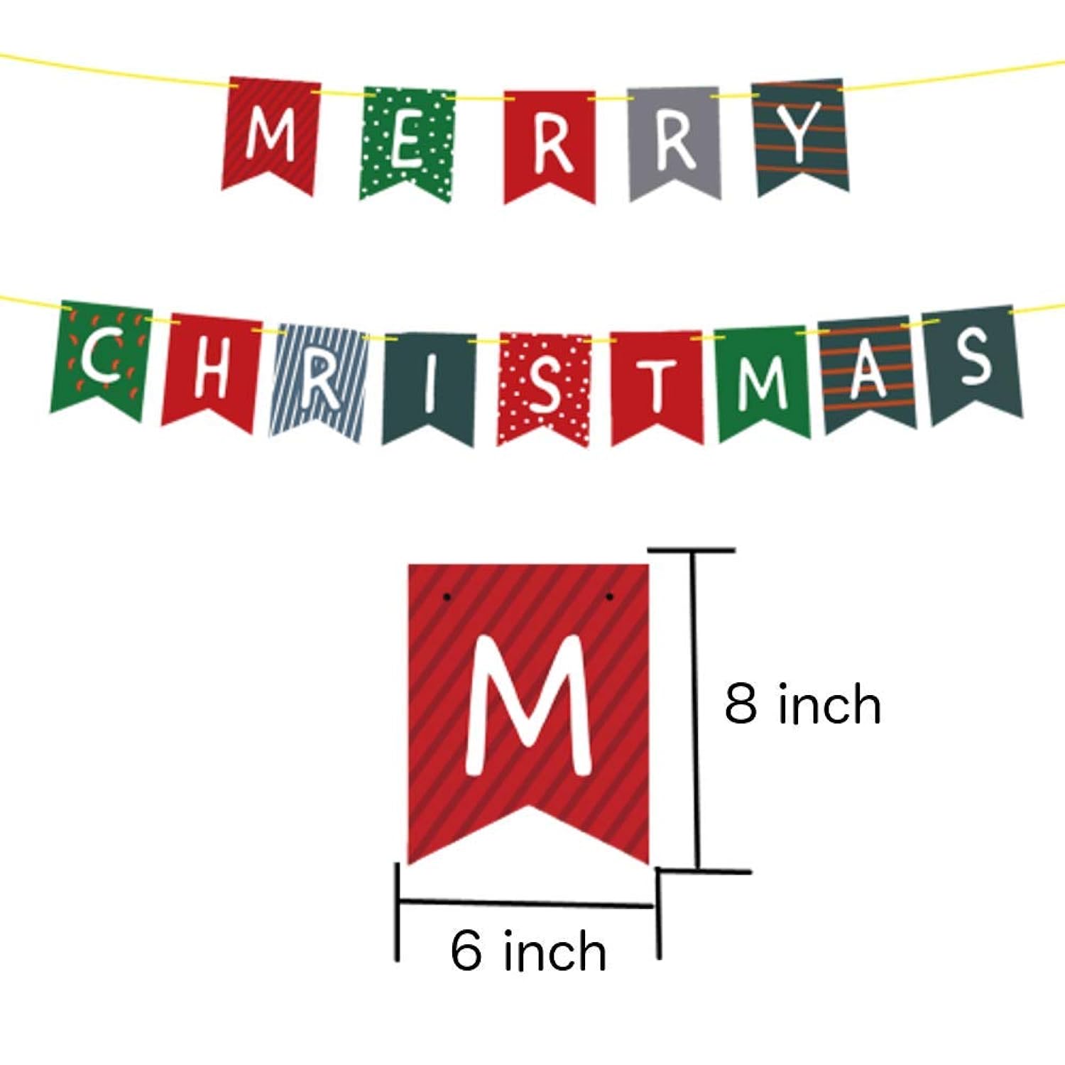 Christmas Party Decorations Kit - Set Includes Merry Christmas Banner Paper Fans Honeycomb Balls Xmas Photo Booth Props Confetti Balloons Red Green Latex Balloons String For Indoors Office Home Decors