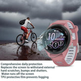 Screen Protectors Compatible For Garmin Forerunner 265S?Smartwatch Clear Tpu Protective Film And Charge Port Protective Plug (4+4 Pack)[Protectors Film It'S Not Glass]