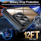 iPhone 16 Pro Waterproof Case, 12FT Drop Proof, Full Body Shockproof, IP68, 6.3"
