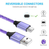 Fast Charger For Samsung Galaxy S25/S24/S23/S23+/S22/S21/S21+/S21 Ultra/Note 20 Ultra/S20 Fe 5G/S10 A10E A50 A11 A21 A51 A71 A9 A20 A14 A15, Lg Stylo 6/5, Phone Wall Charger Type C Fast Charging Cable