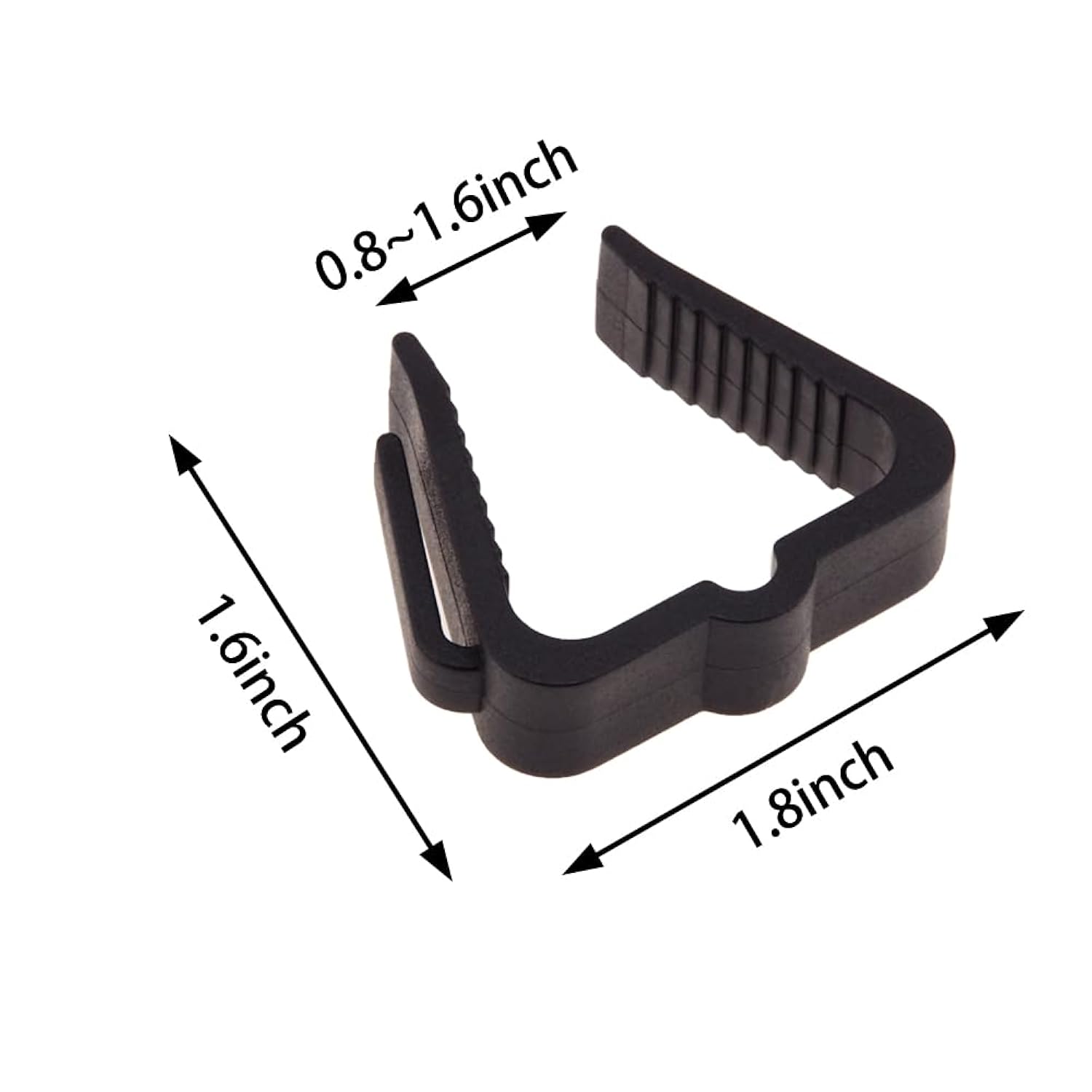 Christmas Light Clip Hook, Festive Light Hanger For Roof Gutter Fence Eaves, Weatherproof (Black30)