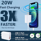 Google Pixel 9 Pro & 8 Pro Fast Charging Block - 20W Usb C Pd Adapter For Pixel 9/8/7/6/5/4/3 Series & Iphone 16/15/14/13, Samsung S24/S23