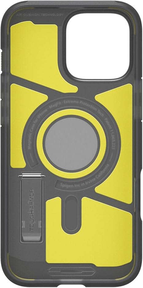 Tough Armor MagFit Case for Apple iPhone 16 Pro Frost Black with Tactile Camera Control Button
