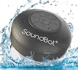 Waterproof Shower Speaker HD Water Resistant Bluetooth Handsfree Portable with Loud Clear Sounds 6+hrs of Playtime, Wireless Suction Cup Small
