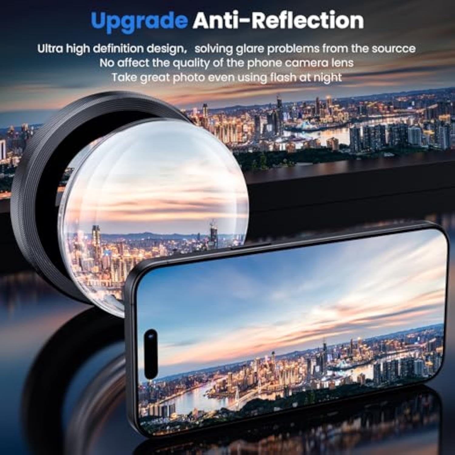 Iphone 16 Pro Pro Max Camera Lens Protector Shatterproof HD Metal Glass Cover