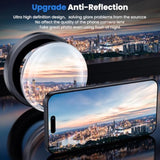 Iphone 16 Pro Pro Max Camera Lens Protector Shatterproof HD Metal Glass Cover