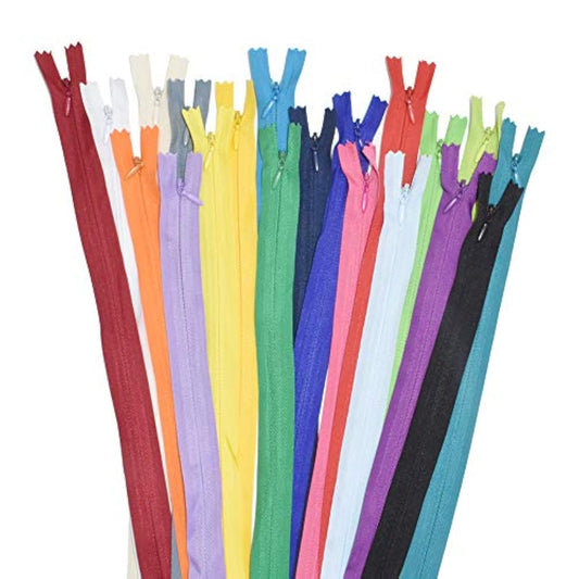 40Pcs 12.5Inch Nylon Invisible Zippers Sewing For Tailor Sewing Crafts