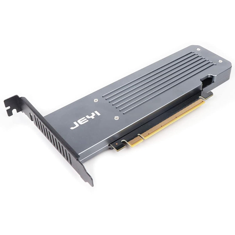 Quad Nvme Pcie 4.0 Expansion Card With Heatsink Enclosure, Supports 4 Nvme M.2