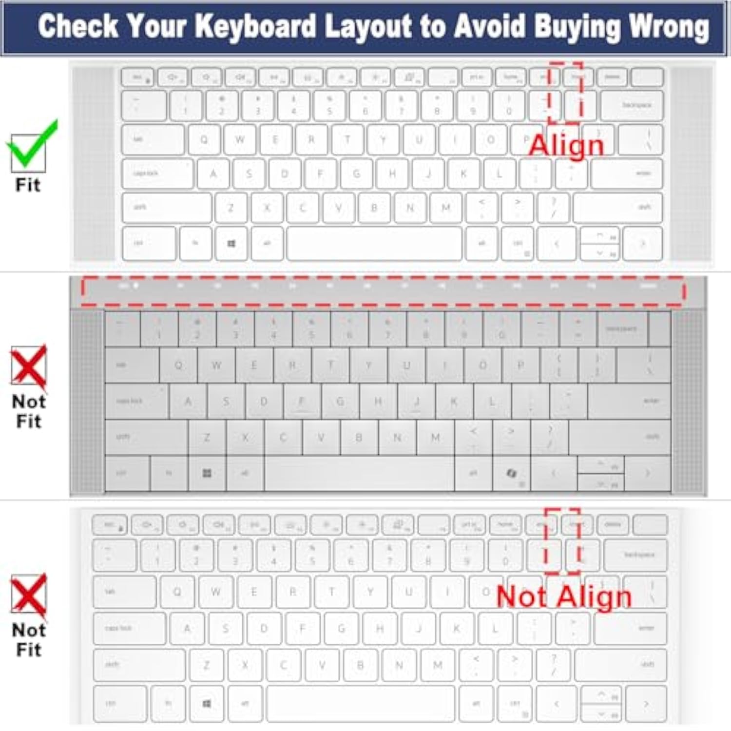 Keyboard Cover For 2022 2021 Dell Xps 15 9500 9510 9520 15.6 Inch & New Xps 17