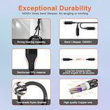 Extra Long Usb C To Lightning Cable 20Ft/6M [Apple Mfi Certified] Iphone Fast Charger Cable Usb-C Power Delivery Fast Charging Cord 3A (Max) For Iphone 13/12/11/Xs/X/8