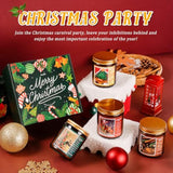 Christmas Candle | Christmas Cookies Candle Scents Of Merry Cookie Dough Sugar Cookies For Santa Holiday, Christmas Scented Candles For Home - 7 Oz Aromatherapy Jar Candles, Gift For Women And Men