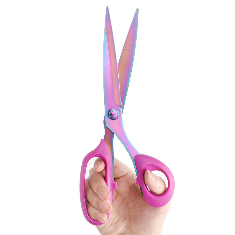 Sharp Sewing Scissors, Professional Heavy Duty Titanium Coating Forged