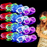 20 Pcs LED Light Up Glasses for Kids and Adults Party Favors and Events