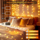 24 Colors Indoor String Lights With Remote, 16.5Ft 50Led String Lights Bedroom Usb Plug In, Color Changing Christmas Lig
